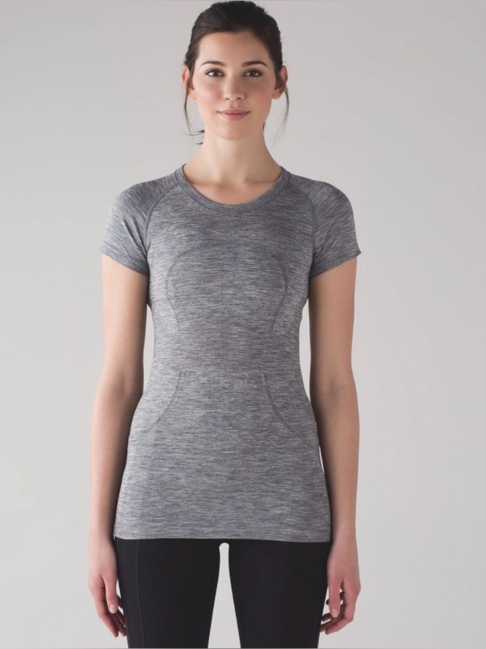 Lululemon Swiftly Tech Short Sleeve Crew Slate White Size 4